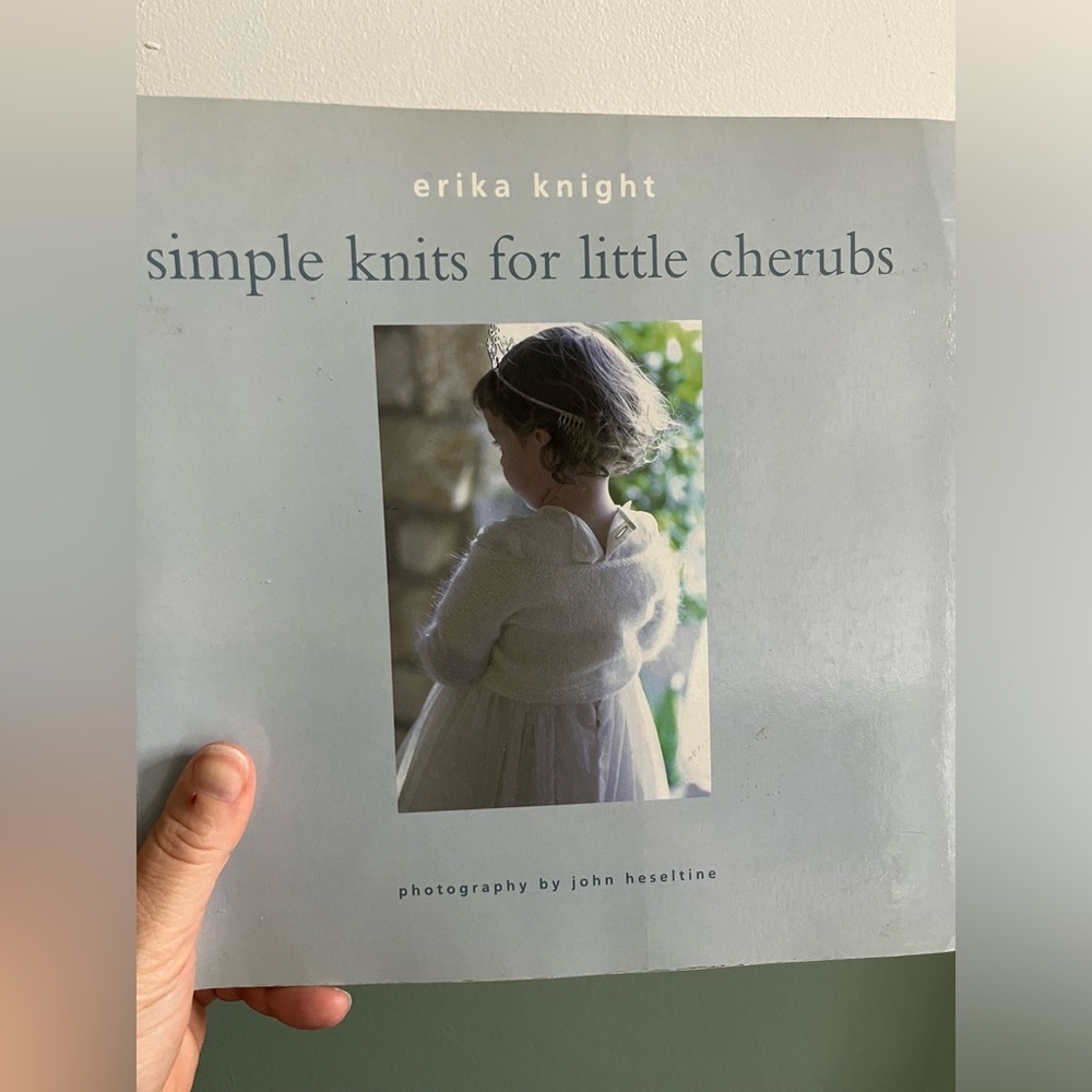 Knitting book - simple knits for little cherubs